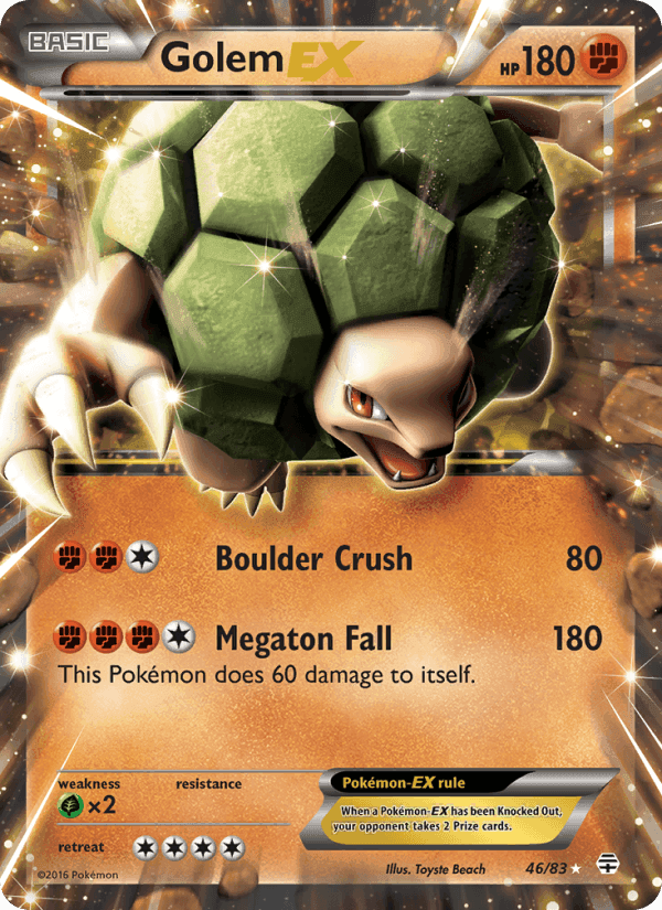 Golem EX, carta 46 di Generazioni