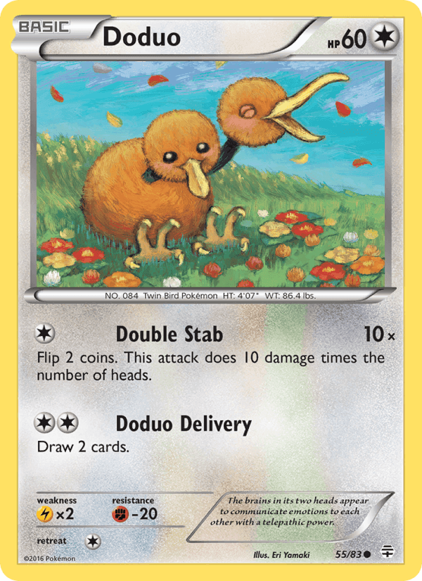Doduo, carta 55 di Generazioni