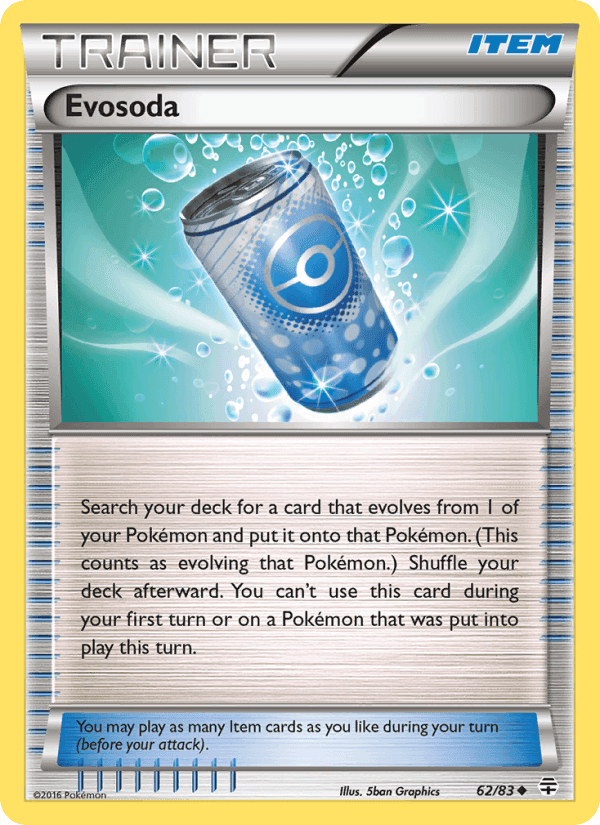 Evosoda, card 62 from Generations