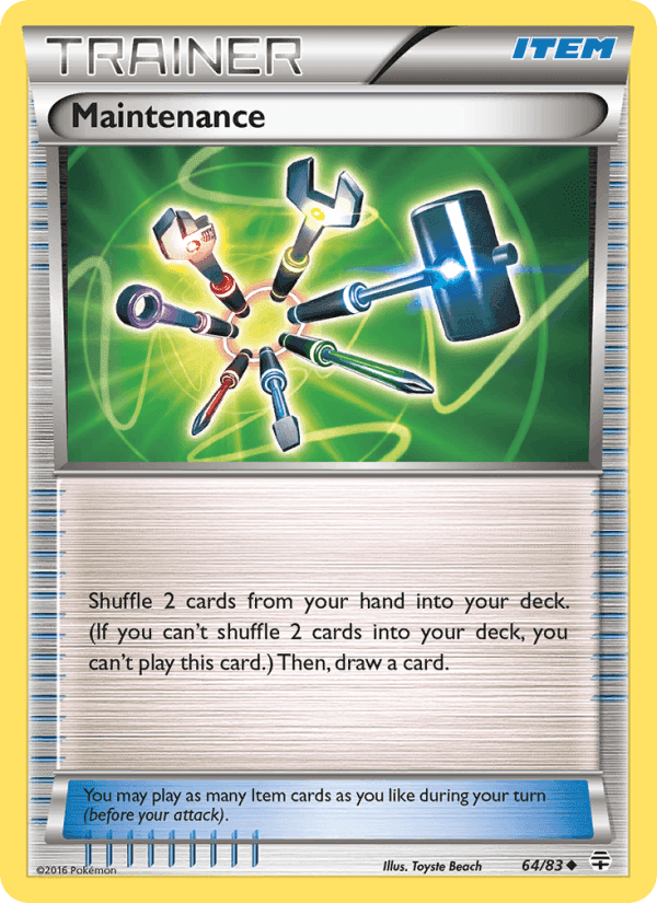 Maintenance, card 64 from Generations