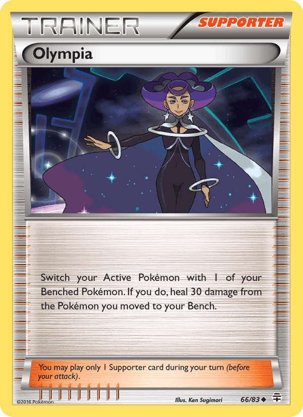 Olympia, card 66 from Generations