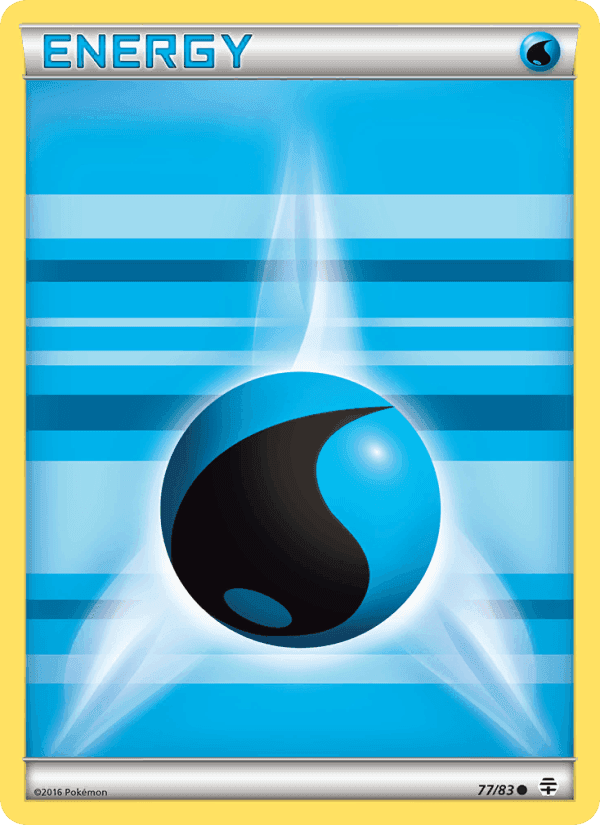 Water Energy, card 77 from Generations