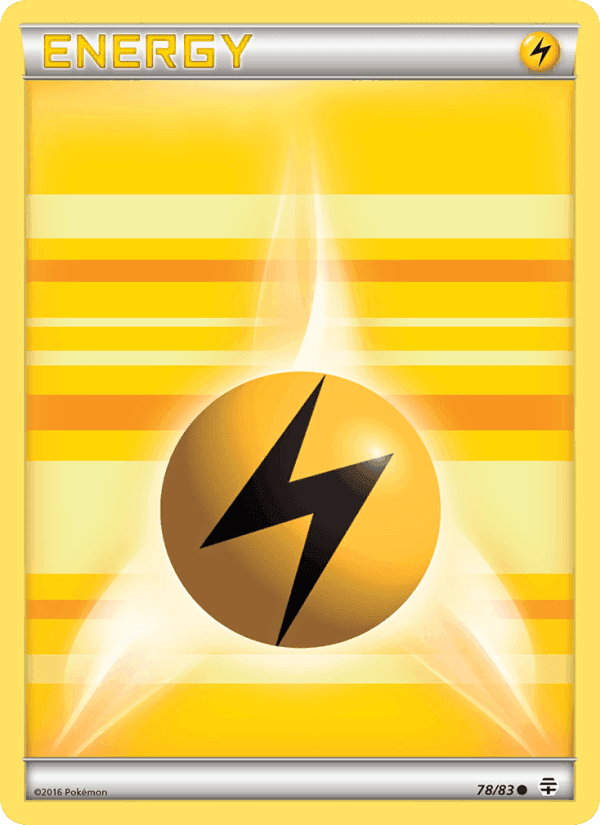 Lightning Energy, card 78 from Generations
