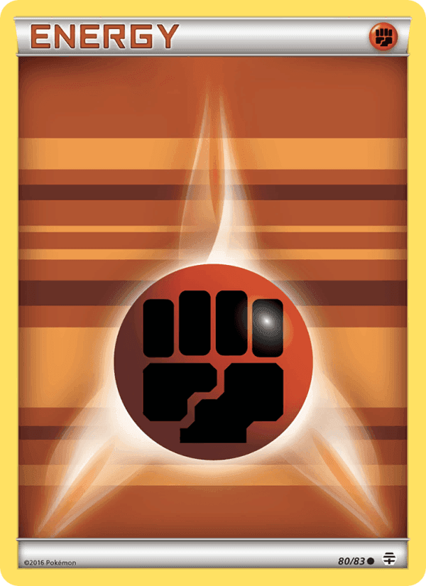 Fighting Energy, card 80 from Generations