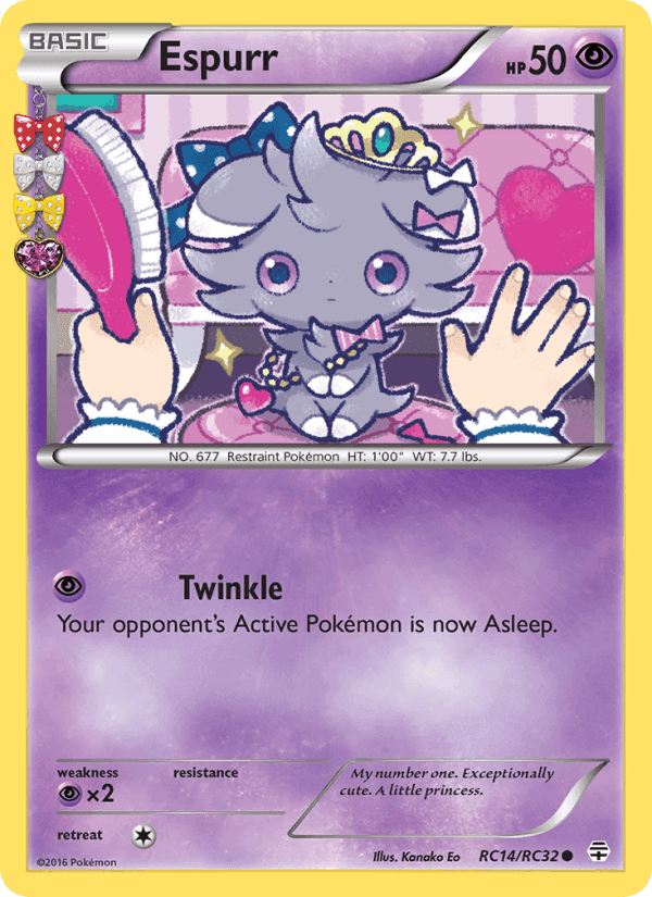 Espurr, carta RC14 de Generaciones