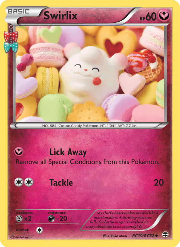 Swirlix, card RC19 from Generations