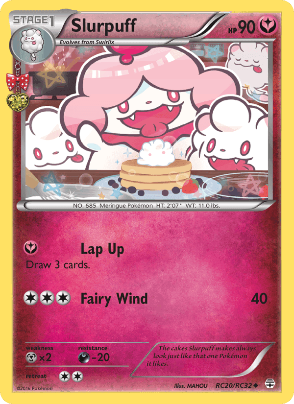 Slurpuff, carta RC20 de Generaciones