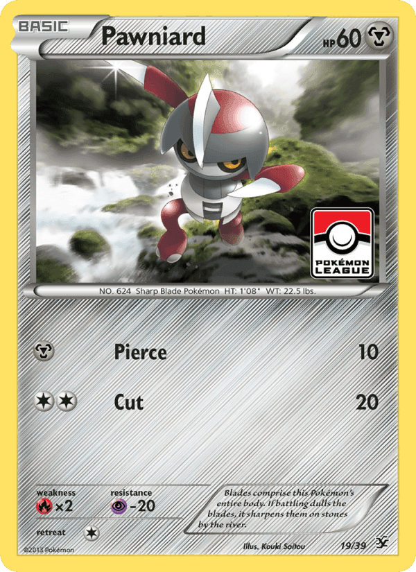Pawniard, card 19 from Kalos Starter Set