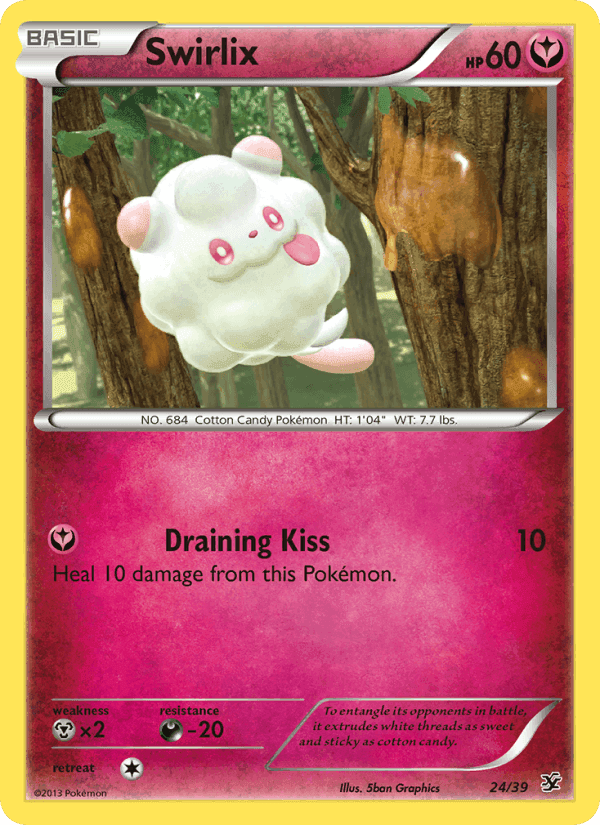 Swirlix, card 24 from Kalos Starter Set