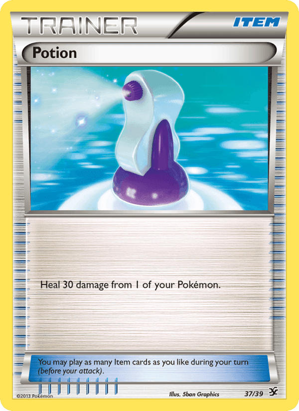 Potion, carta 37 de Kalos Starter Set