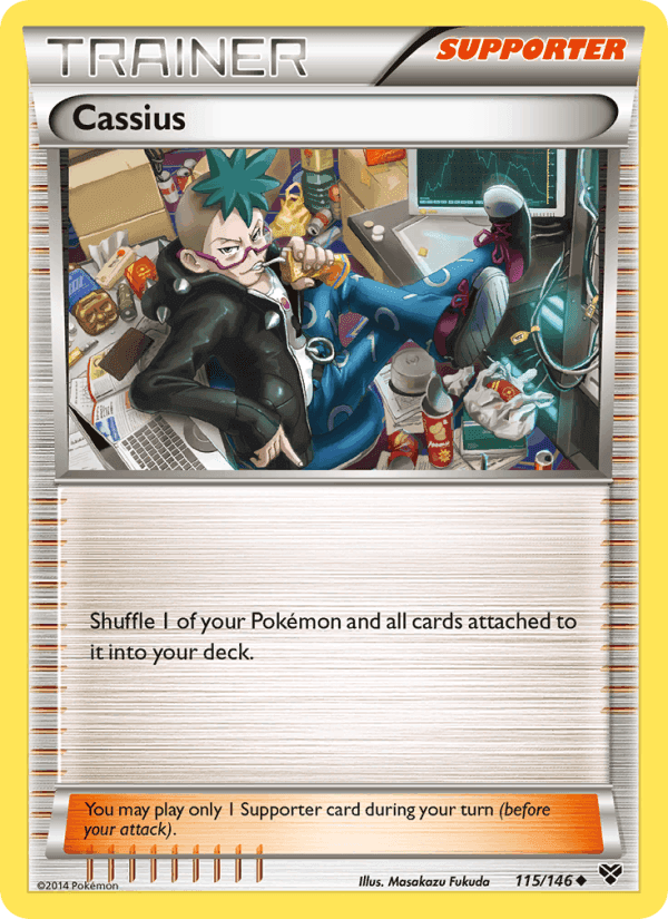 Cassius, card 115 from XY