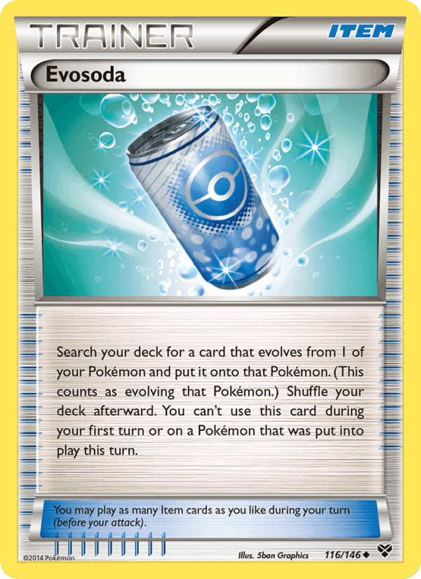 Evosoda, card 116 from XY