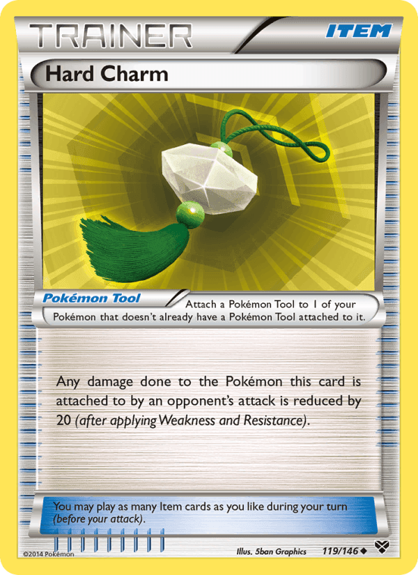 Hard Charm, card 119 from XY