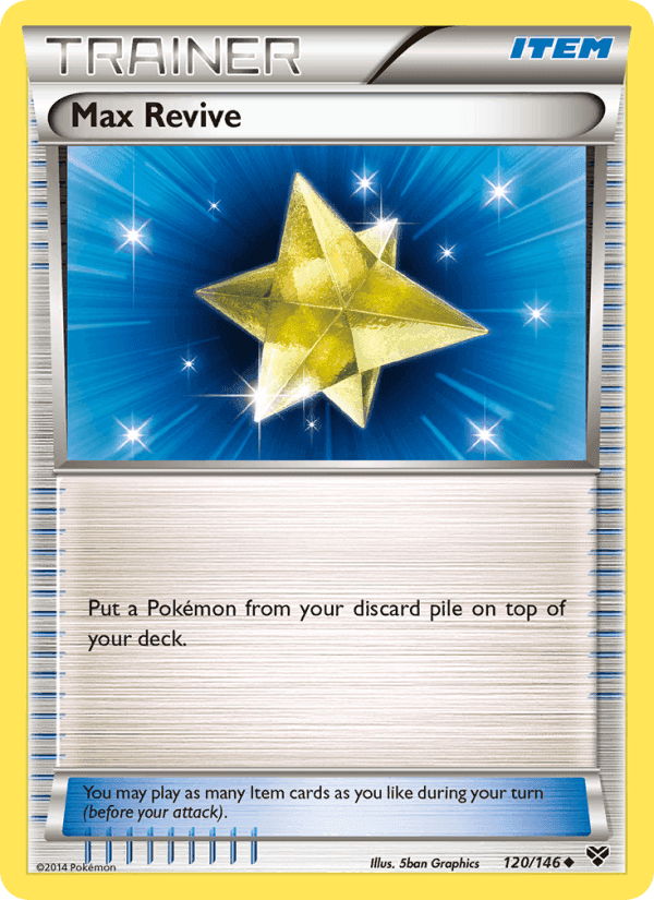 Max Revive, card 120 from XY