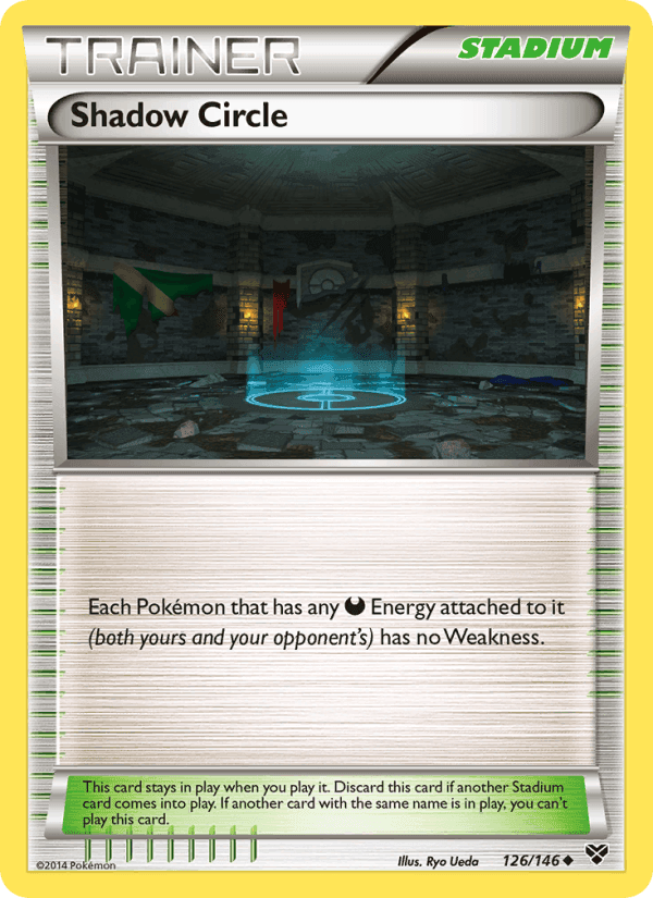 Shadow Circle, card 126 from XY