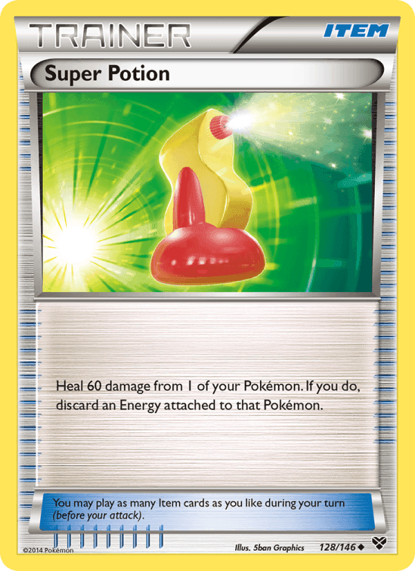 Super Potion, card 128 from XY