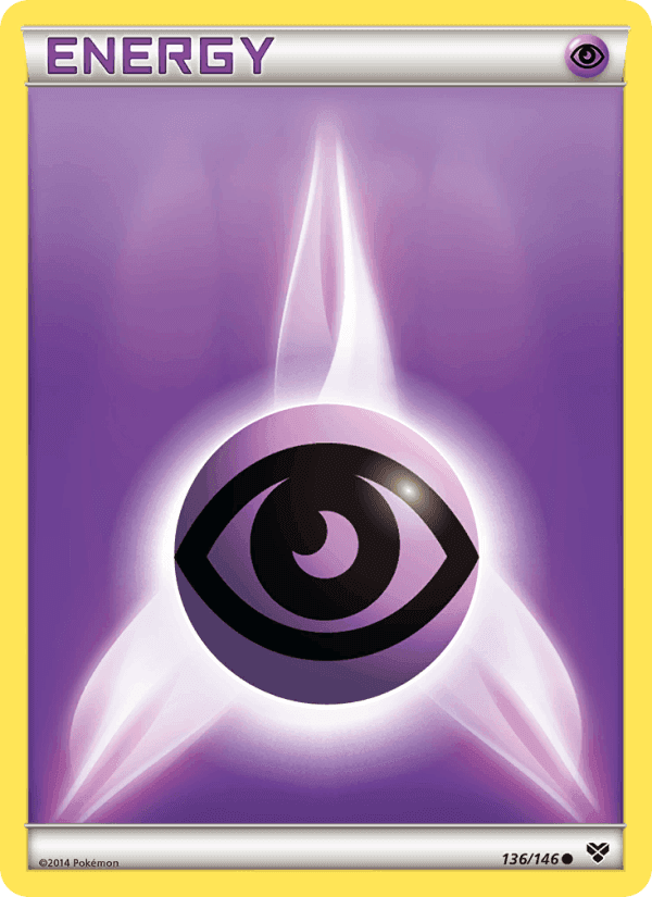Psychic Energy, card 136 from XY