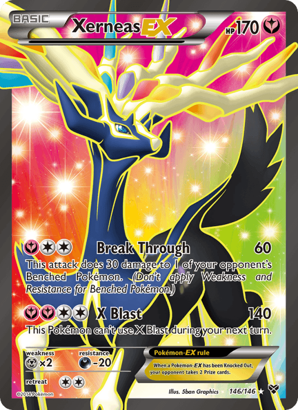 Xerneas EX, card 146 from XY