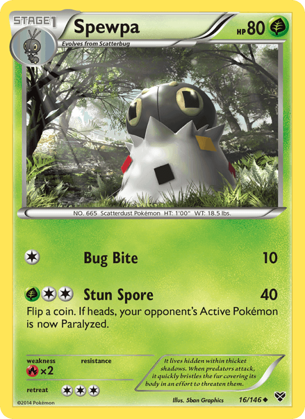 XY の 16 番、Spewpa