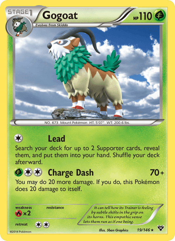 XY の 19 番、Gogoat