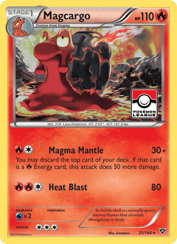XY の 21 番、Magcargo