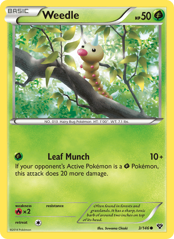 XY の 3 番、Weedle