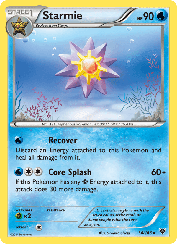 XY の 34 番、Starmie