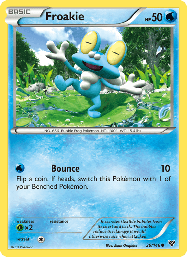 XY の 39 番、Froakie