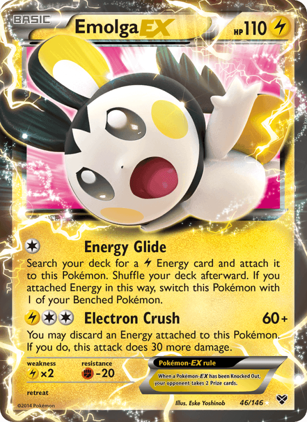 XY の 46 番、Emolga EX