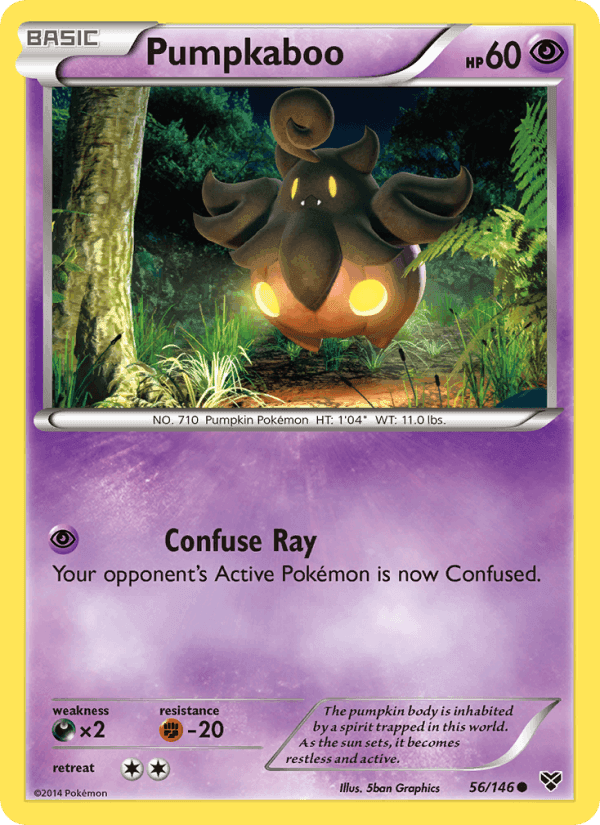 XY の 56 番、Pumpkaboo