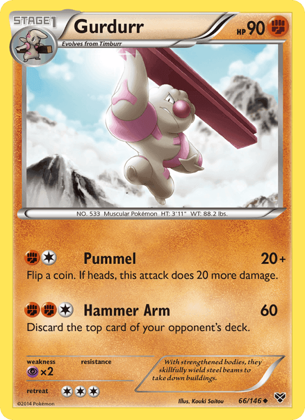 Gurdurr, card 66 from XY