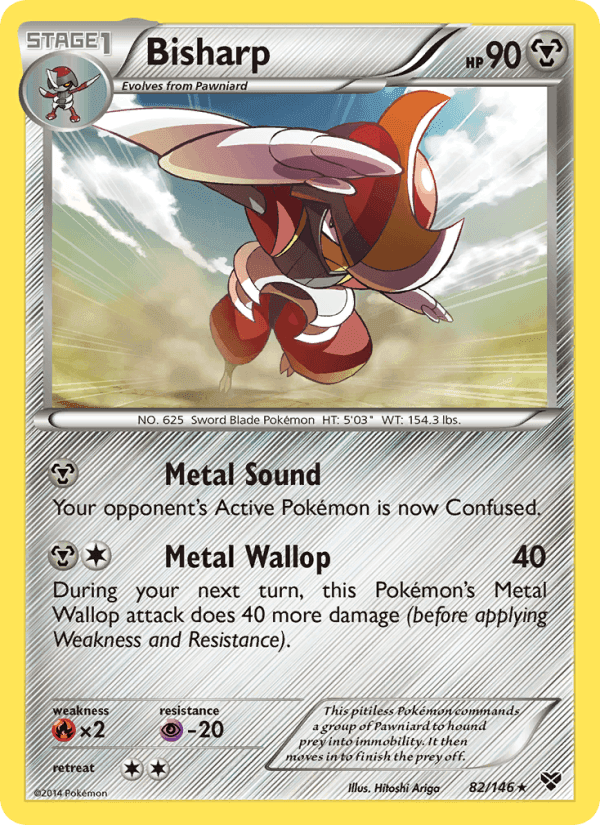 Bisharp, card 82 from XY