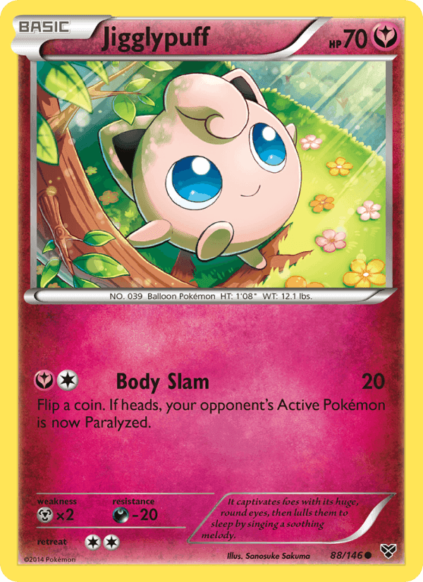 XY の 88 番、Jigglypuff