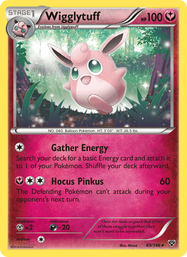Wigglytuff, carta 89 di XY