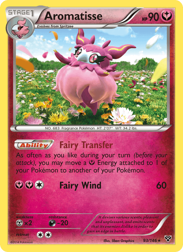 Aromatisse, card 93 from XY