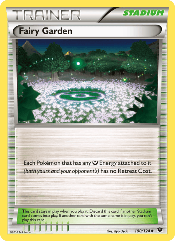 Fairy Garden, card 100 from Fates Collide