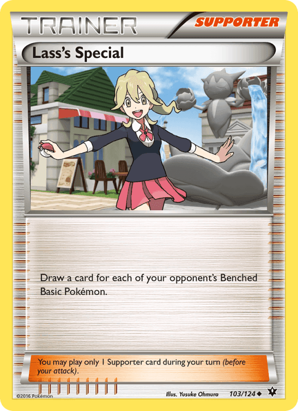 Lass's Special, card 103 from Fates Collide