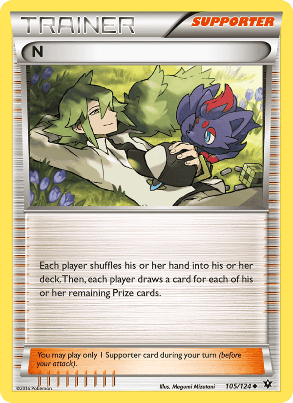 N, card 105 from Fates Collide