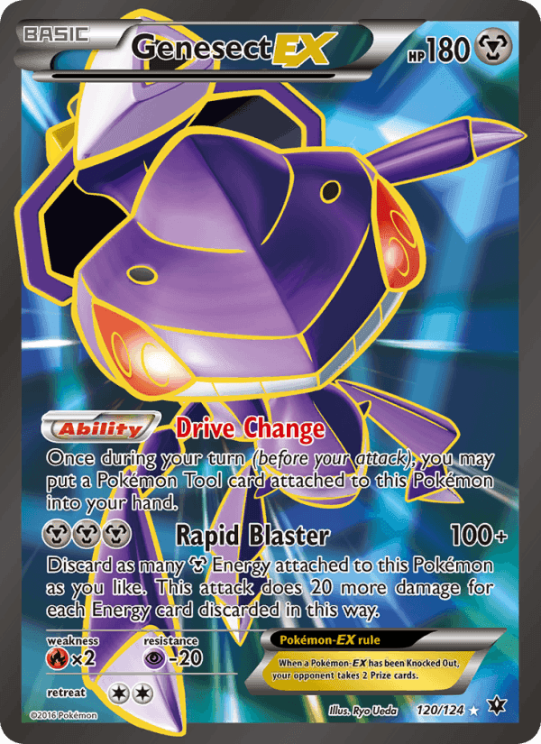 Genesect EX, card 120 from Fates Collide