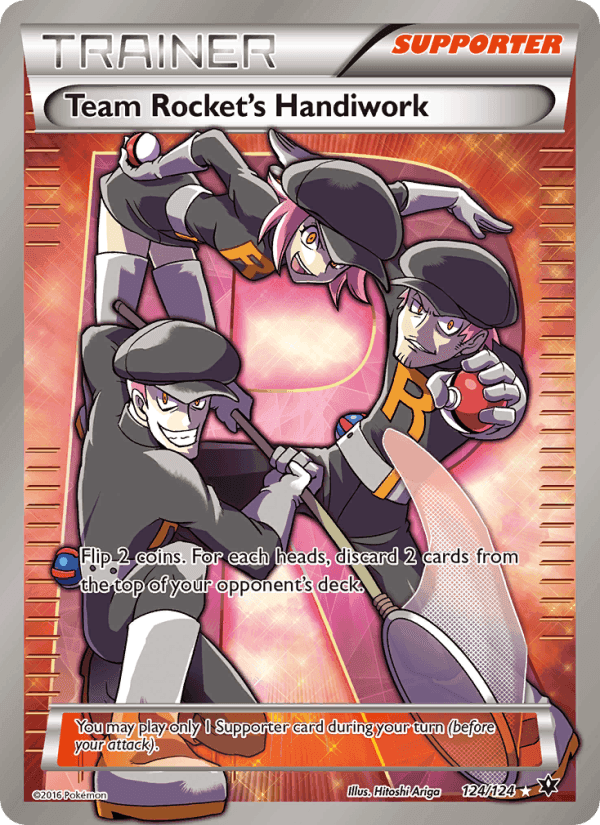 Team Rocket's Handiwork, carte 124 de Fates Collide
