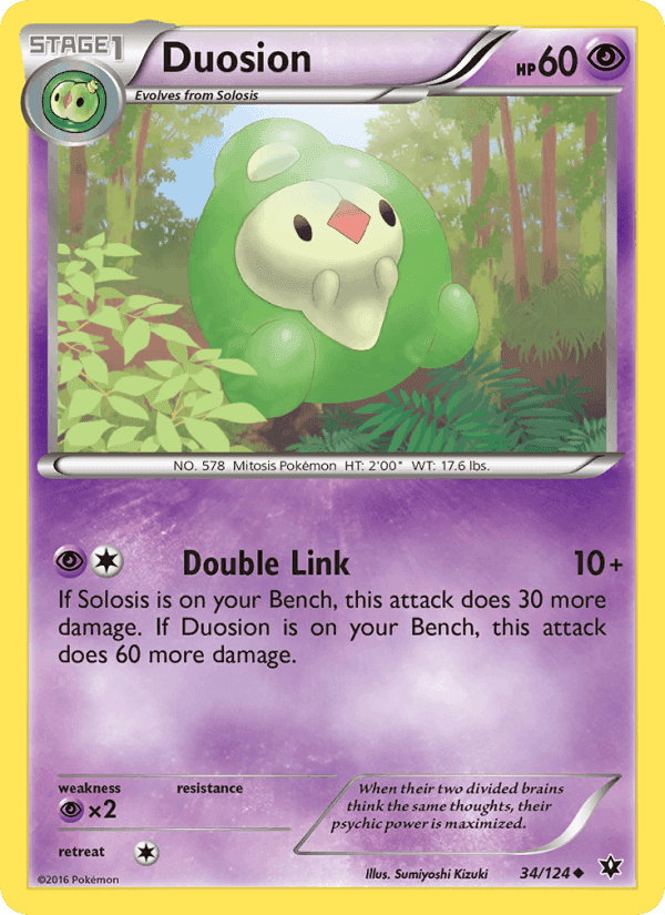 Duosion, card 34 from Fates Collide
