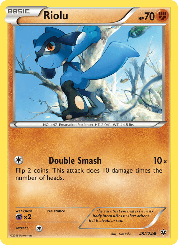 めざめる超王 の 45 番、Riolu