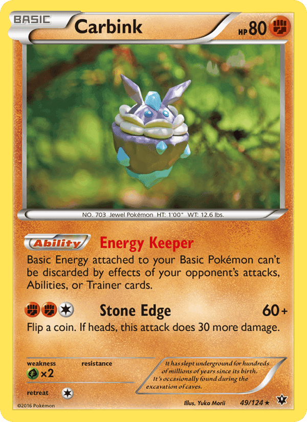 Carbink, card 49 from Fates Collide