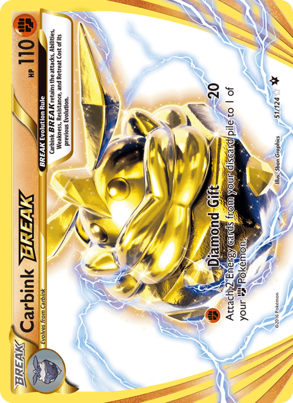 Carbink BREAK, carta 51 di Fates Collide