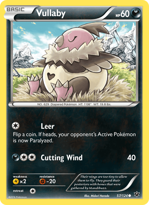 Vullaby, card 57 from Fates Collide