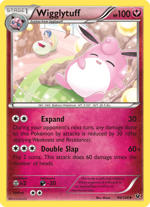 Wigglytuff, card 66 from Fates Collide