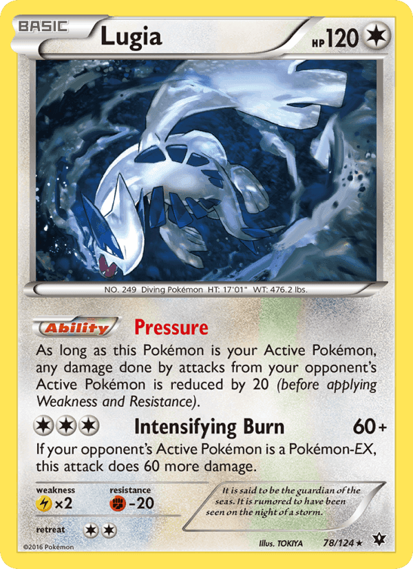 めざめる超王 の 78 番、Lugia