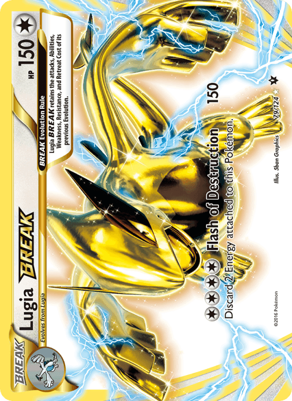 Lugia BREAK, card 79 from Fates Collide