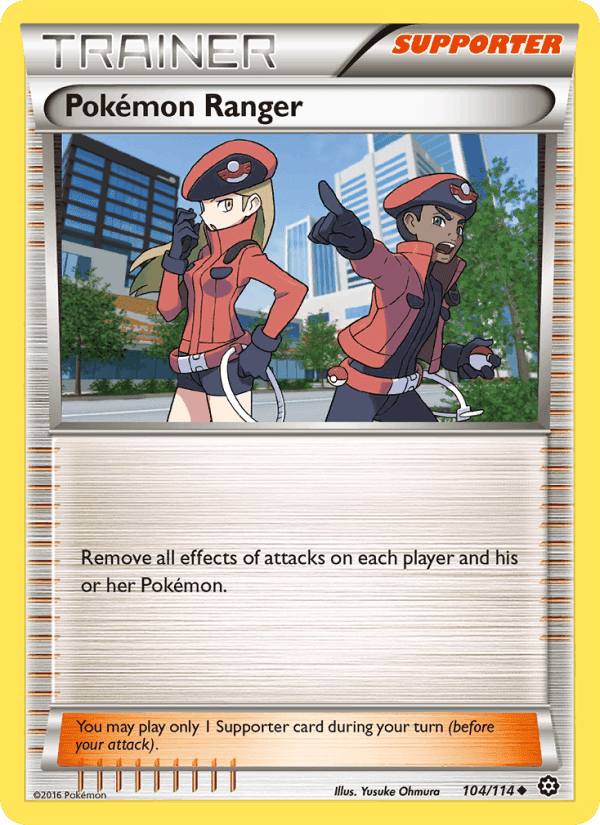 Pokémon Ranger, card 104 from Steam Siege