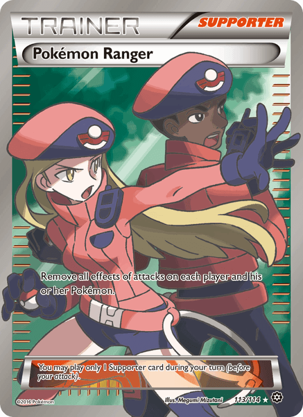 Pokémon Ranger, card 113 from Steam Siege